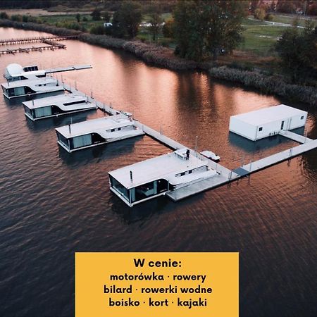 Grand Ht Houseboats - Domki Na Wodzie - Sauna, Jacuzzi, Kominek Großmöllen Exterior foto