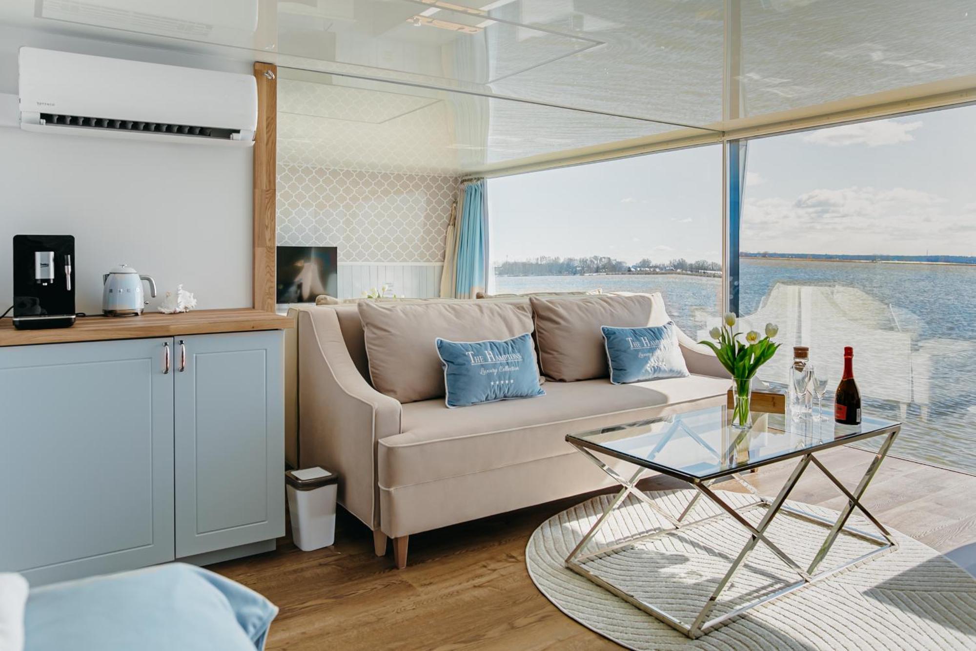 Grand Ht Houseboats - Domki Na Wodzie - Sauna, Jacuzzi, Kominek Großmöllen Zimmer foto